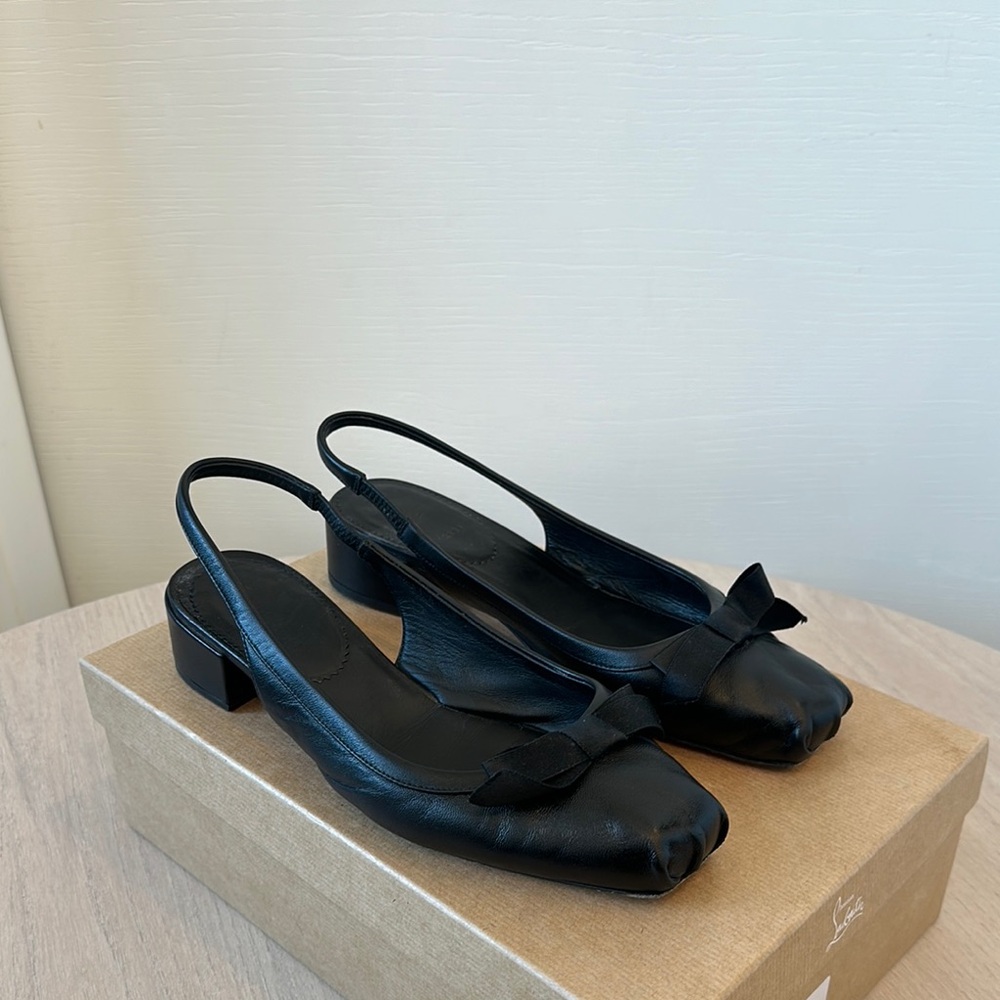 Christian Louboutin Women’s Ballet Sling Back || 55mm heel || Size 39 (9)